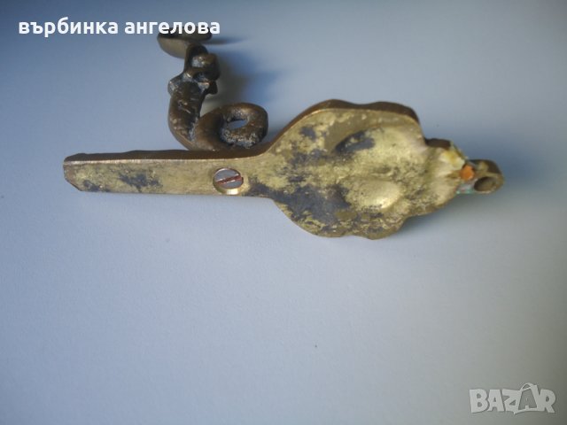 Закачалка от бронз с фигури, снимка 3 - Други - 34953649