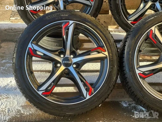 5х100 18 цола Джанти Skoda Kamiq Fabia Rapid VW Golf Seat 5x100 Subaru, снимка 4 - Гуми и джанти - 53073545