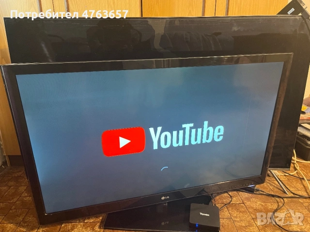 Телевизор LG 47 с TV android box , снимка 2 - Телевизори - 54040606