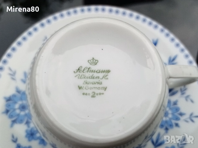 * Seltmann - Bavaria * - троен сет !, снимка 6 - Чаши - 51458583
