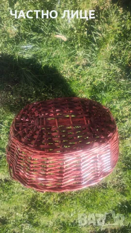 Плетена кошница, снимка 2 - Декорация за дома - 47272571