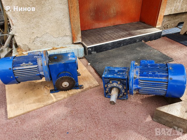 Монофазен ел.двигател с редуктор 35 оборота   1.5 кW