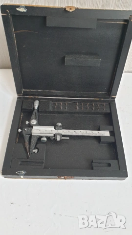 Стар часовникарски шублер, снимка 5 - Антикварни и старинни предмети - 53910907