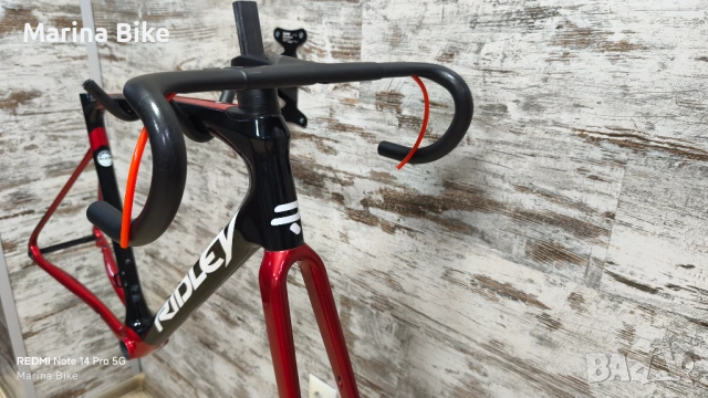 НОВА карбонова шосейна рамка Ridley Fenix SLiC Disc Forza Cirrus Pro | M, снимка 8 - Части за велосипеди - 53219075