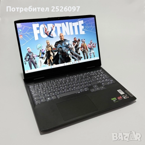 Lenovo Gaming 3/15,6” 120Hz IPS/Ryzen 5 6600H/RTX 3050/16GB DDR5/1TB, снимка 3 - Лаптопи за игри - 52803544