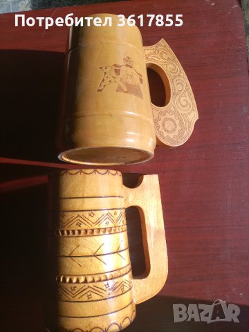 Дървени халби , снимка 1