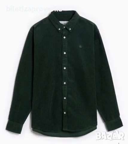 Риза кадифе Carhartt Madison, размер S - нова, снимка 2 - Ризи - 55965343