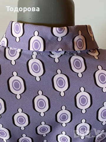 Многоцветна риза с дълъг ръкав, снимка 4 - Ризи - 49422343