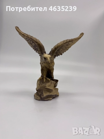 статуетка скулптура орел, снимка 2 - Статуетки - 52935005