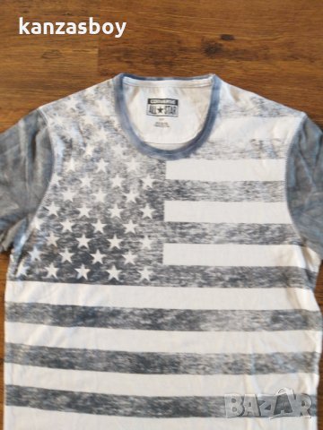 converse - страхотна мъжка тениска КАТО НОВА, снимка 5 - Тениски - 34282525
