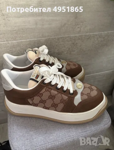 Дамски обувки Gucci, снимка 3 - Дамски ежедневни обувки - 56115080