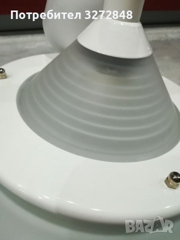 Полилей стъкло и метал - Австрия , снимка 14 - Лампи за таван - 39267945