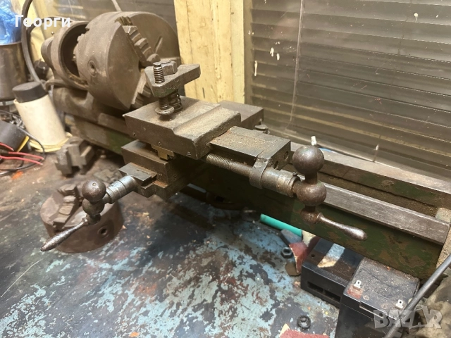 Продавам малък струг 80см, снимка 5 - Стругове - 52915609