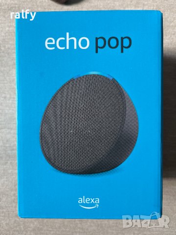 Alexa Echo Pop смарт колонка- само лично предаване