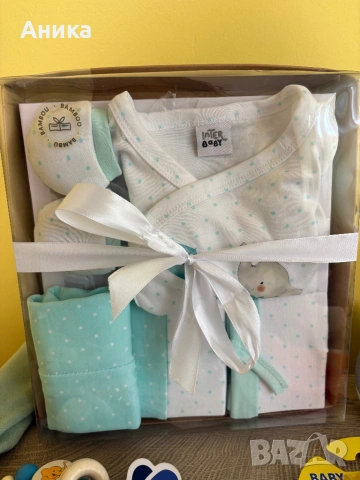 Подаръчен комплект за бебе, снимка 3 - Други - 53900843