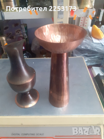 Стар меден лот за декор, снимка 3 - Декорация за дома - 44761659