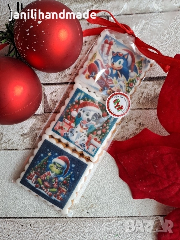 Детски коледен комплект меденки, снимка 5 - Коледни подаръци - 52684915