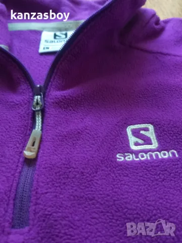 salomon - дамско поларено горнище L, снимка 2 - Блузи с дълъг ръкав и пуловери - 47261989