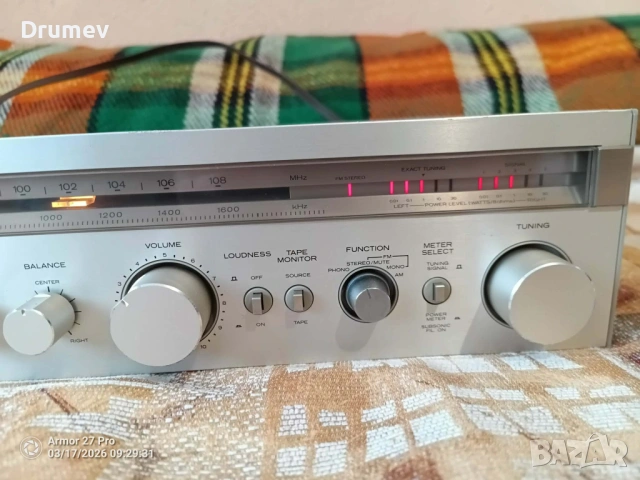 Продавам винтидж ресивър HITACHI SR 4010!, снимка 5 - Ресийвъри, усилватели, смесителни пултове - 53881870