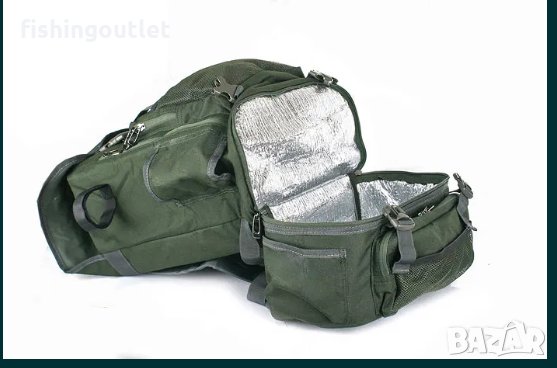  Раница за лов, риболов и туризъм с хладилна чанта . Carp Pro 60 литра , снимка 2 - Екипировка - 30907574