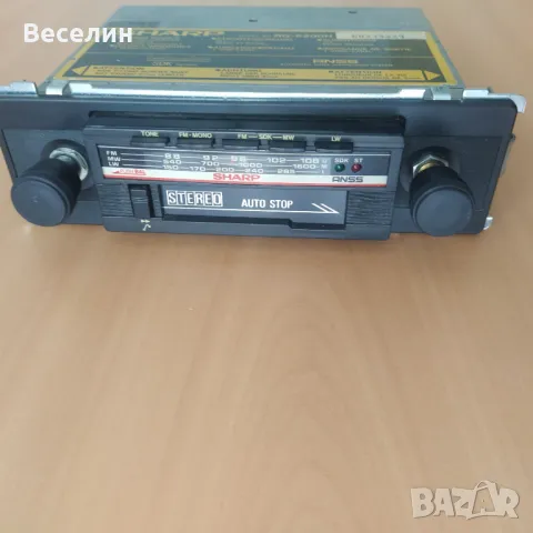 Радиокасетофон за кола Sharp RG-6200H (ретро/винтидж/vintage), снимка 2 - Аксесоари и консумативи - 49136145