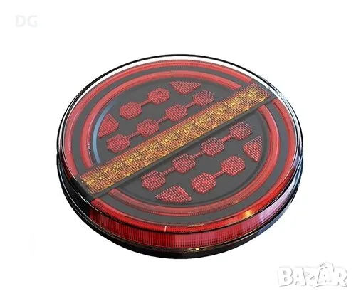 Комплект 2 бр. LED Стопове с "Бягащ" Мигач, с Неонов Ефект - 12V/24V, снимка 9 - Аксесоари и консумативи - 48721365