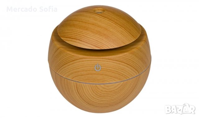 Дифузер с LED светлина 130 мл., снимка 2 - Овлажнители и пречистватели за въздух - 31842588