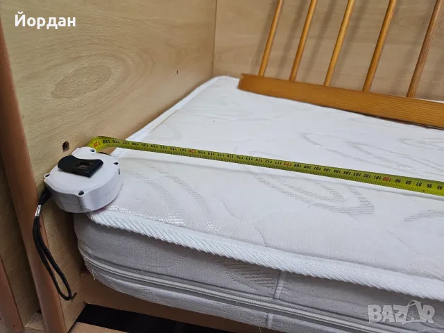 Детска комбинирана кошара, снимка 6 - Мебели за детската стая - 56187528