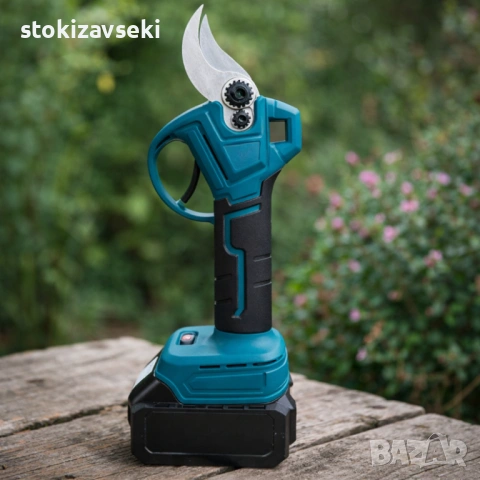 Комплект акумулаторна ножица 3" и резервен нож 36V 8A, снимка 6 - Други инструменти - 54083088