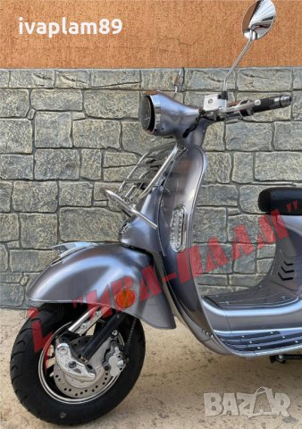 Електрически скутер Elektro Futura дизайн Vespa 4000W 20Ah/7 4000W 20Ah/72V+документи за регистрация, снимка 5 - Мотоциклети и мототехника - 34447495