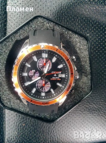 Мъжки ръчен часовник Citizen CA0718, водоустойчив, дата, хронограф, 44mm, 20ATM, снимка 1