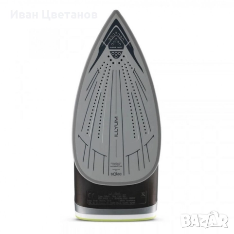 Ютия Solac Intelligent Evolution Sensor – 2800W, Illyum плоча, 190 g/min парен удар, Eco/Turbo, снимка 2 - Ютии - 51947144