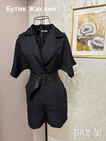 Дамски гащеризон с колан 