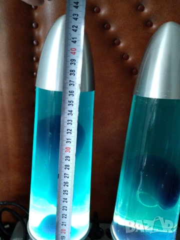 Лава-лампа, синя, снимка 6 - Други - 52442414