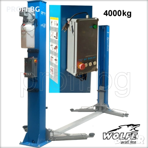 Подемник 4.0t WOLFE Profi line ел.магнитно отключване.ЛИЗИНГ, снимка 4 - Други инструменти - 53033992