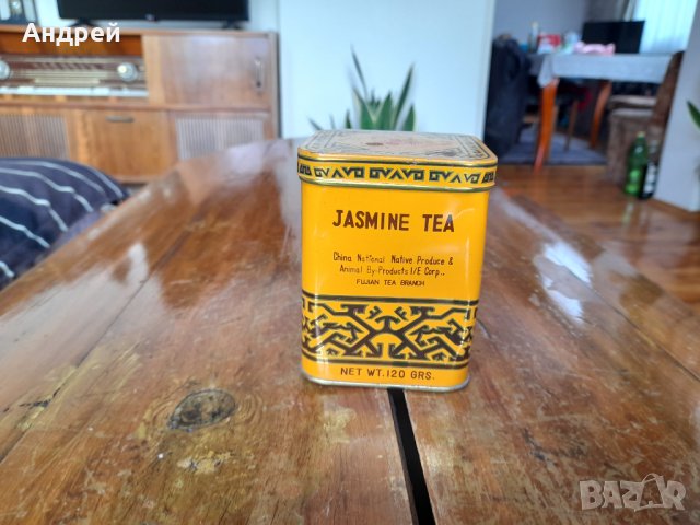 Стара кутия от Чай Jasmine, снимка 1 - Други ценни предмети - 39532317