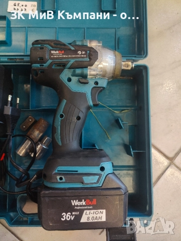 гайковерт с 2 батерии, снимка 4 - Винтоверти - 52075252