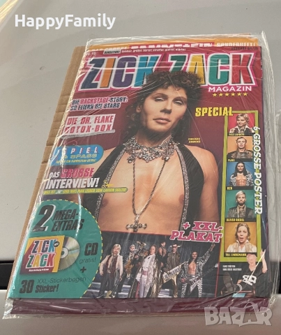 RAMMSTEIN Рамщайн Оригинални Немски дискове сд cd Zick Zack