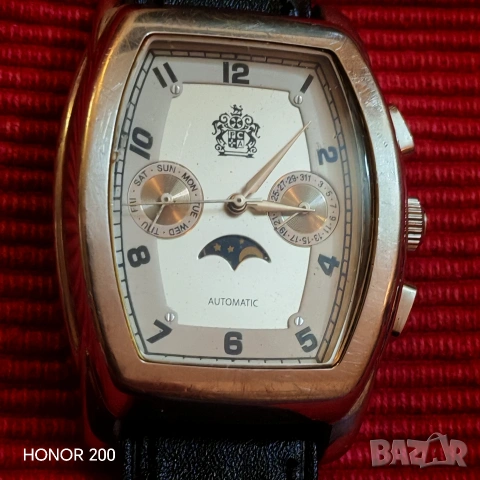 Мъжки Часовник Piercarlo D’alessio , автоматичен,Сейко механизъм,водоустойчив. , снимка 8 - Мъжки - 54026194