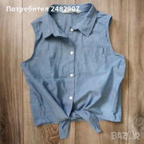Къса детска риза Н&М, снимка 2 - Детски ризи - 51382427