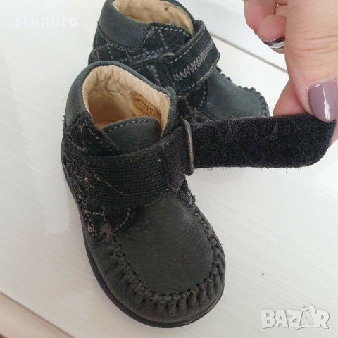 Бебешки обувчици естествена кожа № 18, снимка 7 - Бебешки обувки - 31811779