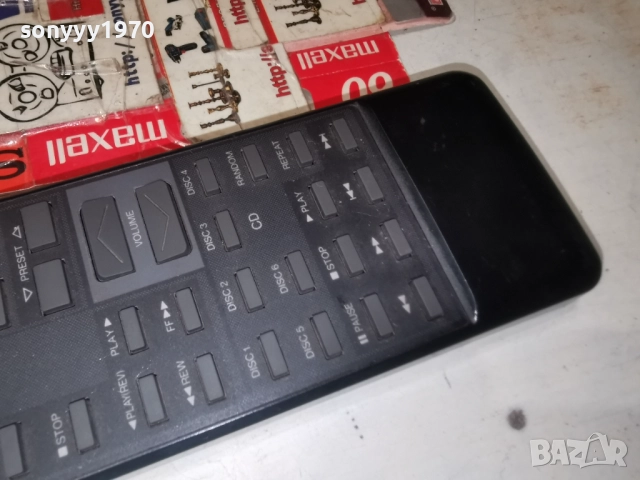 DENON RC-129A AUDIO REMOTE CONTROL-ВНОС SWISS 1412251913, снимка 5 - Ресийвъри, усилватели, смесителни пултове - 52793476