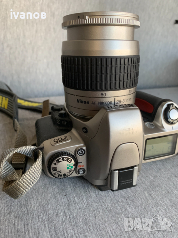 фотоапарат Nikon F65 с обектив NIKON 28-80mm AF Nikkor Lens, in Working, снимка 4 - Фотоапарати - 44926286