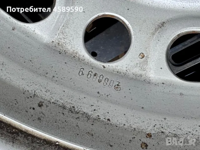 Резервна гума+Джанта 16цола 6x205 за ДВОЙНА ГУМА Mercedes Sprinter(2006-2026),Vw Crafter(2006-2017), снимка 17 - Гуми и джанти - 55668026