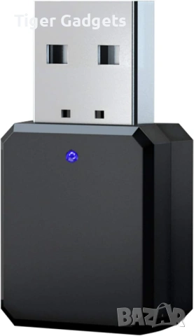 KN318 Bluetooth 5.1 аудио приемник USB/AUX безжичен адаптер за кола и тонколони