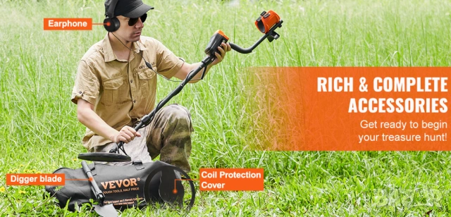 Металотърсач, Металдетектор, Метал детектор, водо златотърсач, тип Garrett, за злато, сребро, монети, снимка 9 - Нумизматика и бонистика - 53965498