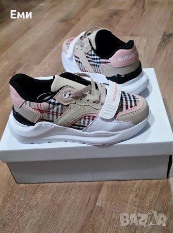 Burberry сникърси дамски обувки нови модели , снимка 10 - Маратонки - 52577504