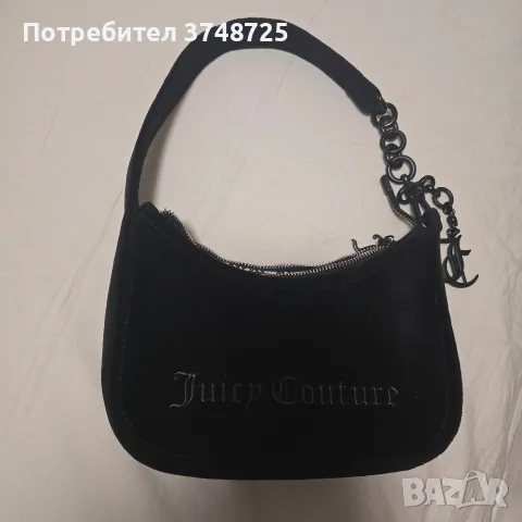 Велурена чанта Juicy Couture , снимка 2 - Чанти - 56184664