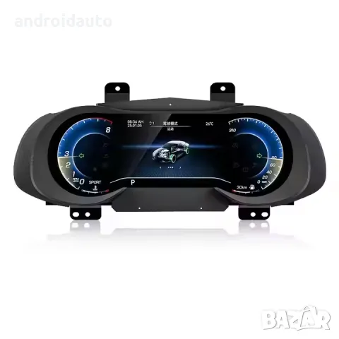 Дигитален километраж LCD 12.3" ​​Maserati Quattroporte GTS 13-20 LINUX