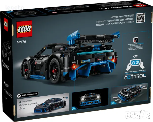 НОВО ЛЕГО 42176 Техник-Състезателна кола Порше GT4 e-Performance LEGO 42176 TECHNIK Porsche GT4 e-Pe, снимка 3 - Конструктори - 47664216